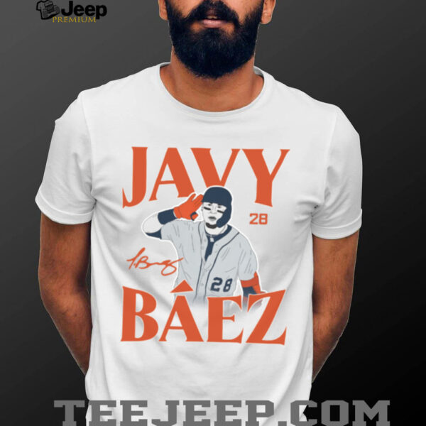 Javy Baez 28 MLB Baseball Player Graphic Shirt