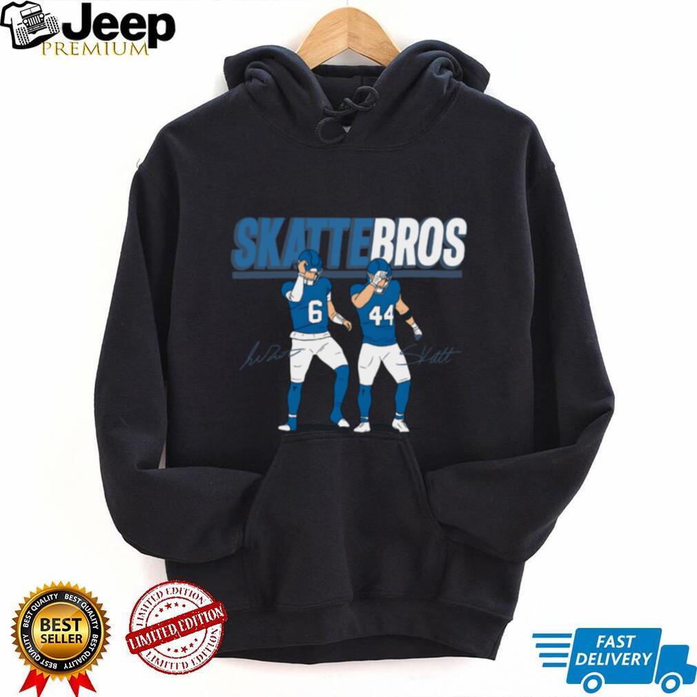 Jaxson Dart And Cam Skattebo Skattebros Hoodie Jaxson Dart And Cam Skattebo Skattebros Hoodie