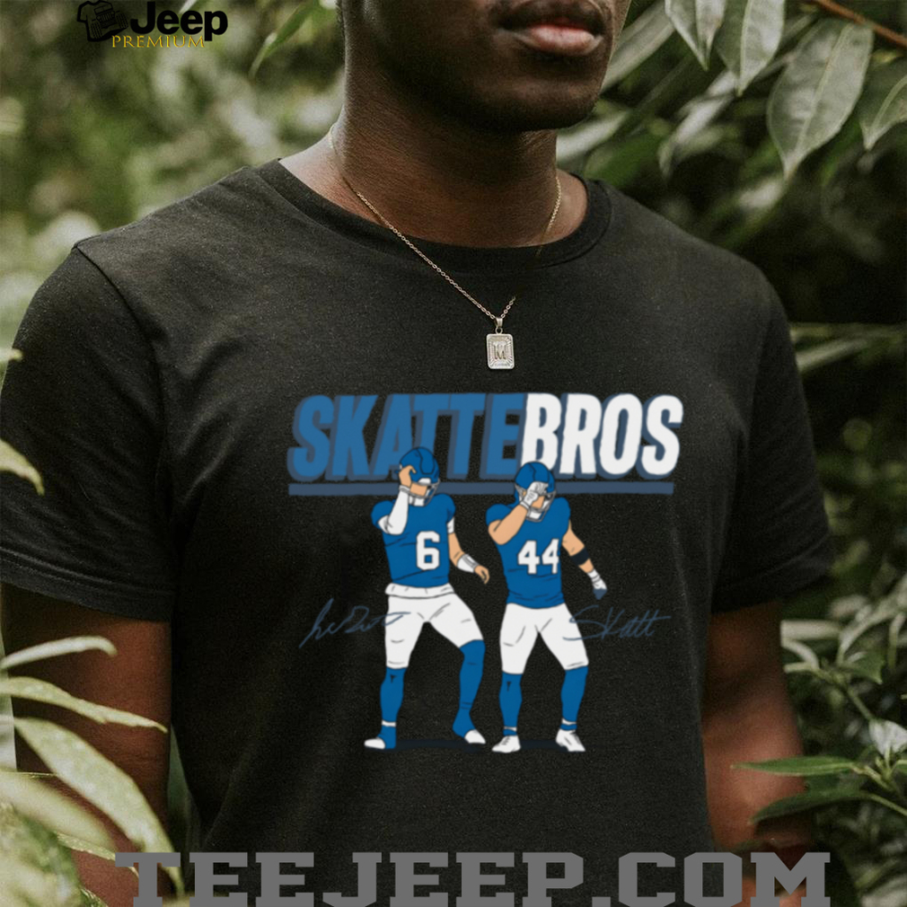 Jaxson Dart And Cam Skattebo Skattebros Hoodie Jaxson Dart And Cam Skattebo Skattebros Hoodie