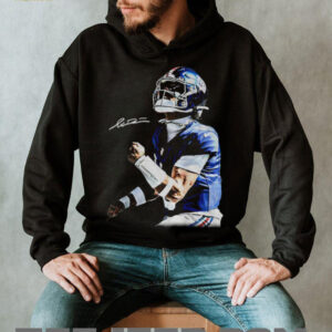 Jaxson Dart Aura New York Giants NFL Football signature shirt