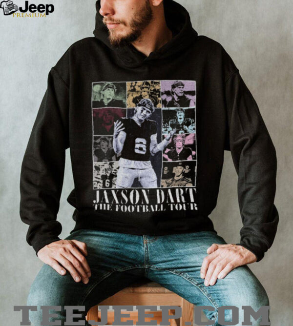 Jaxson Dart Vintage New York Giants Football Eras Tour shirt