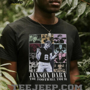 Jaxson Dart Vintage New York Giants Football Eras Tour shirt