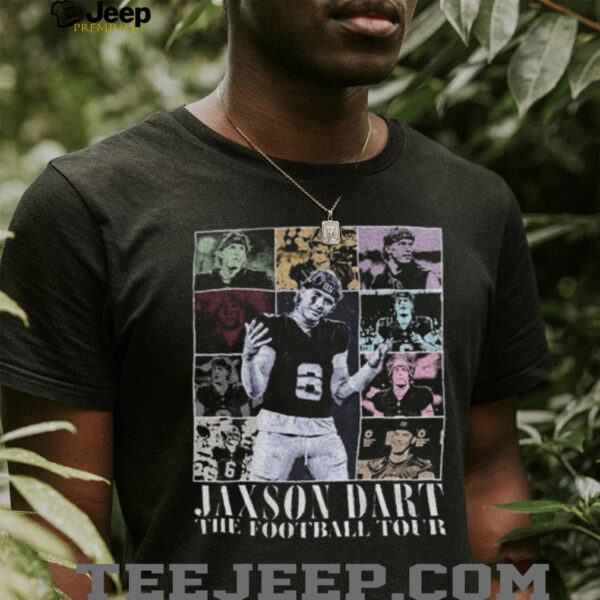 Jaxson Dart Vintage New York Giants Football Eras Tour shirt