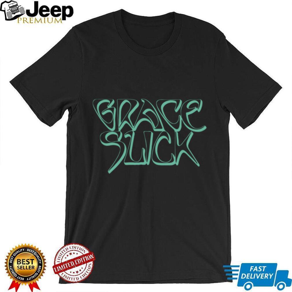 Jefferson Airplane Merch Grace Slick Logo TShirt Jefferson Airplane Merch Grace Slick Logo TShirt