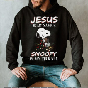 Jesus Is My Savior Snoopy Is My Therapy Tee