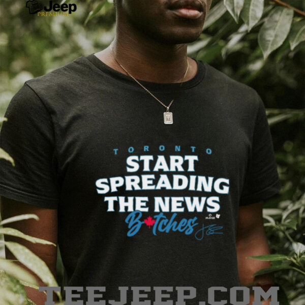 John Schneider Start Spreading The News Bitches T Shirt