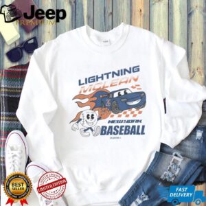 Jomboy Media Shop New York Mets Nolan McLean Superstar Cartoon T Shirt