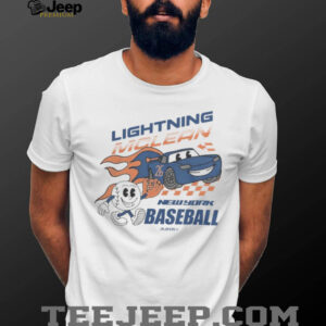 Jomboy Media Shop New York Mets Nolan McLean Superstar Cartoon T Shirt
