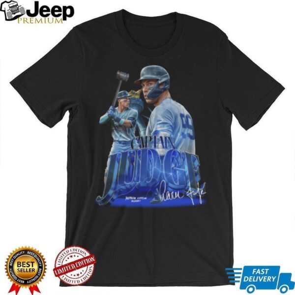 Jomboy Media Shop New York Yankees Captain Judge T Shirt