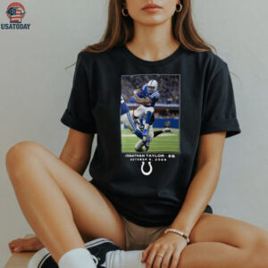 Jonathan Taylor Indianapolis Colts NFL Flash Features Week 5 T Shirt