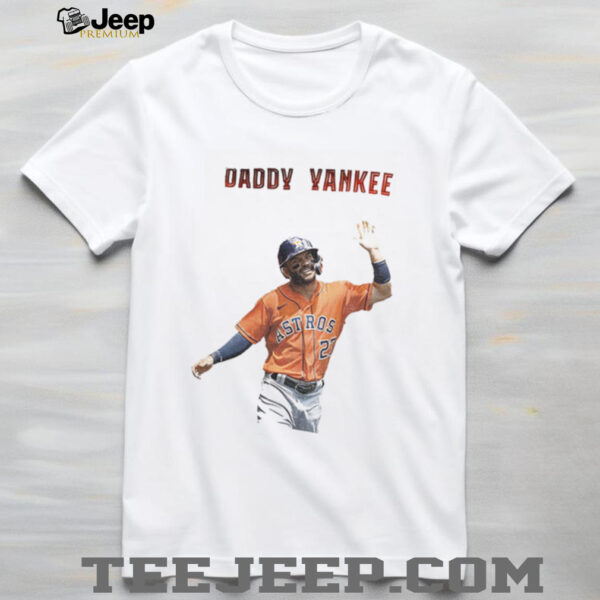 Jose Altuve Houston Astros Daddy Yankees shirt