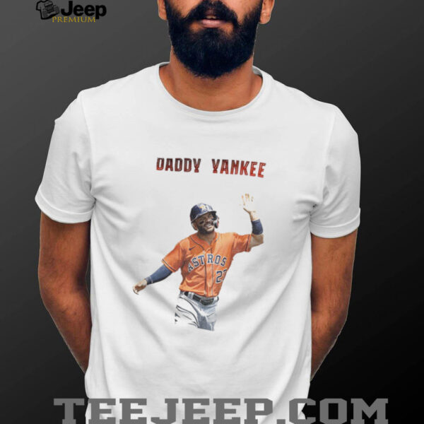 Jose Altuve Houston Astros Daddy Yankees shirt