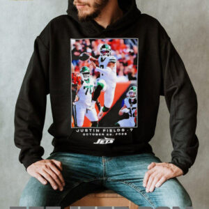 Justin Fields New York Jets NFL Flash Features Week 8 photo shirt