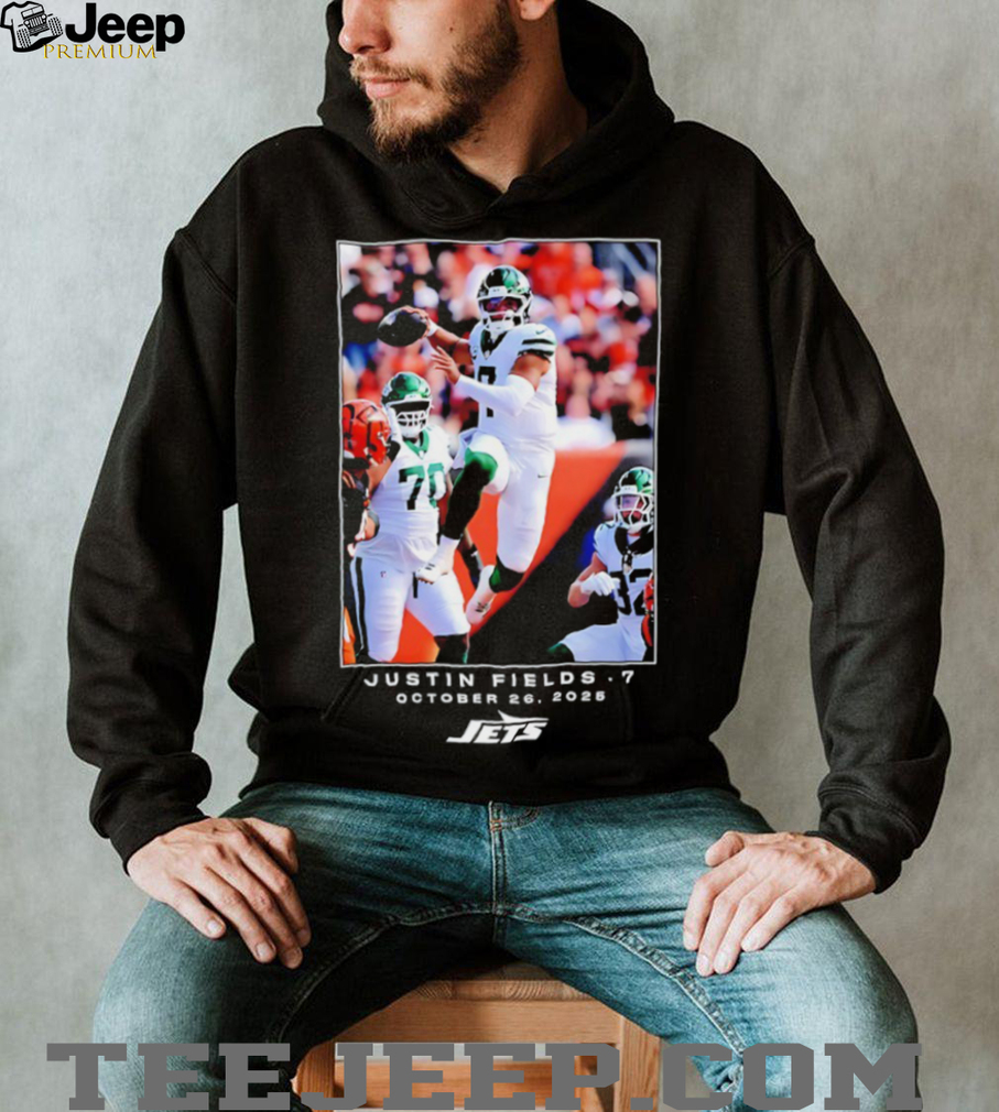 Justin Fields New York Jets NFL Flash Features Week 8 photo shirt Justin Fields New York Jets NFL Flash Features Week 8 photo shirt