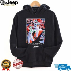 Justin Fields New York Jets NFL Flash Features Week 8 photo shirt