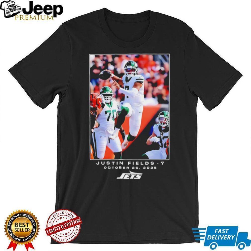 Justin Fields New York Jets NFL Flash Features Week 8 photo shirt Justin Fields New York Jets NFL Flash Features Week 8 photo shirt