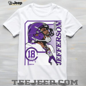 Justin Jefferson Collage Frame T Shirt Hoodie