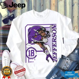 Justin Jefferson Collage Frame T Shirt Hoodie