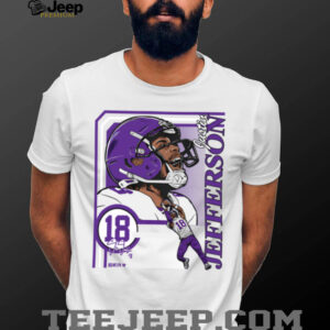 Justin Jefferson Collage Frame T Shirt Hoodie