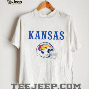 Kansas Jayhawks Mens White Football Whitehawk Shirt