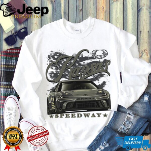 Kansas Speedway Americana Patriotic Car Graphic TShirt
