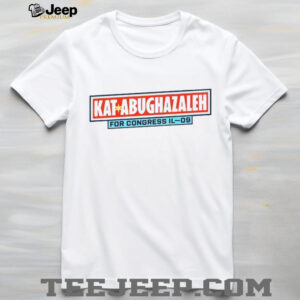 Kat Abughazaleh for Illinois IL09 shirt