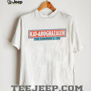 Kat Abughazaleh for Illinois IL09 shirt