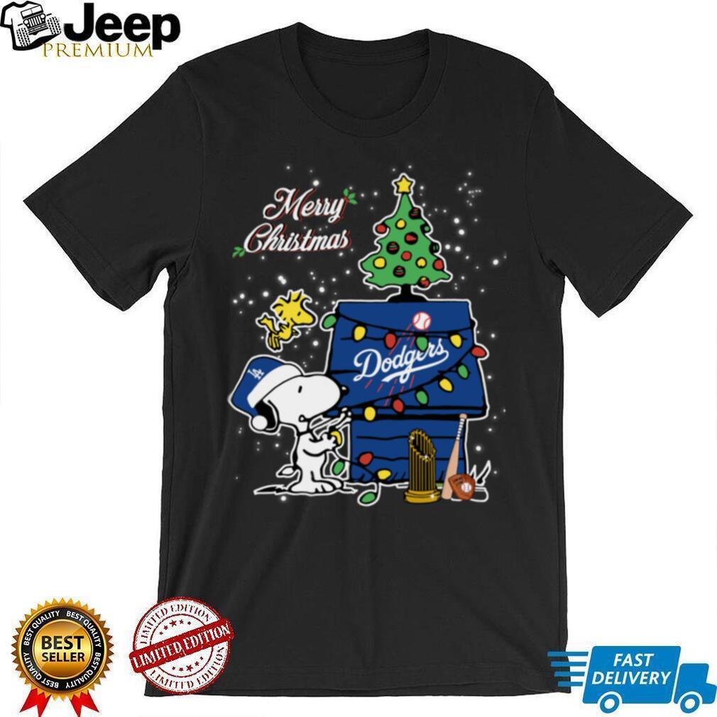 Dodgers Shop Merry Christmas With Snoopy Baby Los Angeles Dodgers T Shirt Dodgers Shop Merry Christmas With Snoopy Baby Los Angeles Dodgers T Shirt