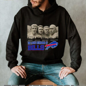 Kelly Allen Smith Thomas the mount rushmore of Buffalo Bills shirt