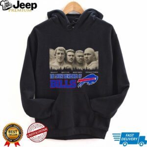 Kelly Allen Smith Thomas the mount rushmore of Buffalo Bills shirt
