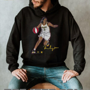 Kelsey Mitchell Superstar Pose Indiana WNBA T Shirt