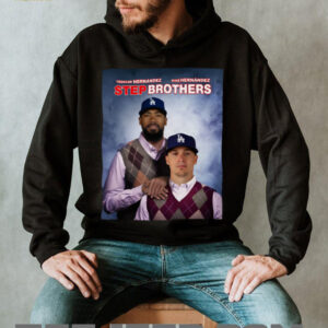 Kike Hernandez And Teoscar Hernandez Los Angeles Dodgers Step Brothers Hoodie