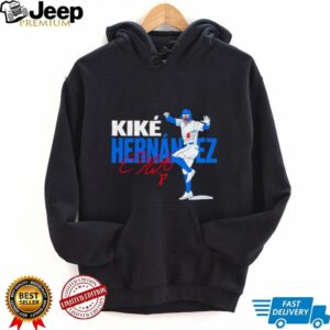 Kike Hernandez Los Angeles Dodgers Baseball 2025 signature shirt
