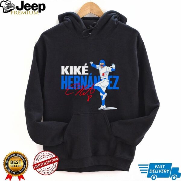 Kike Hernandez Los Angeles Dodgers Baseball 2025 signature shirt