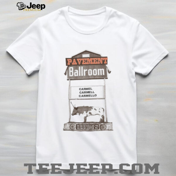 Kung Fu Merch Pavement Ballroom Texas Event 2025 T Shirt