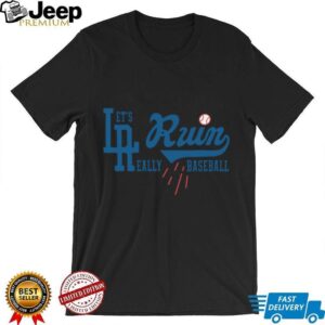 LA Dodgers Parody Spoof Ruin Baseball Shirt