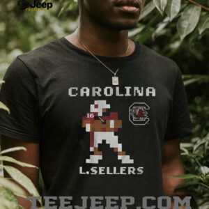 LaNorris Sellers 8 bit Retro Baller South Carolina Gamecocks football shirt