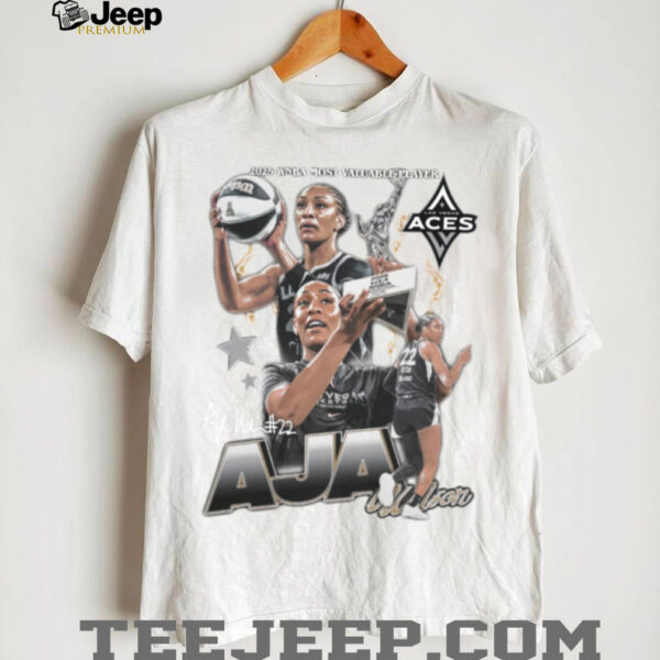 Las Vegas Aces A’ja Wilson 2025 MVP Era Basketball shirt