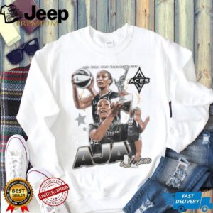 Las Vegas Aces A’ja Wilson 2025 MVP Era Basketball shirt