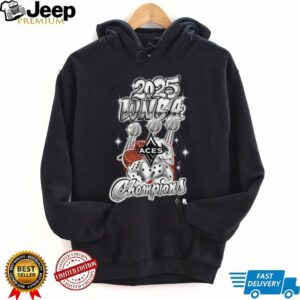Las Vegas Aces round21 2025 WNBA Finals Champions Graffiti Art T Shirt