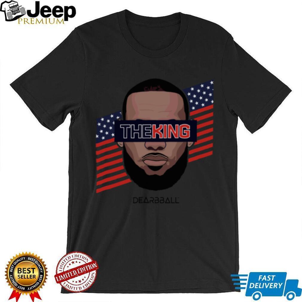 Lebron James King USA 24 Stripes T Shirt Lebron James King USA 24 Stripes T Shirt
