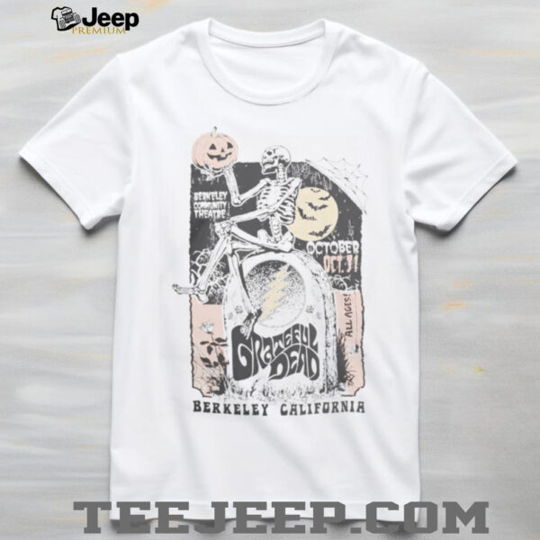 Liquid Blue Merch Grateful Dead Berkeley Grave Cream T Shirt