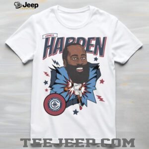Los Angeles Clippers James Harden Cartoon Style Front And Back shirt