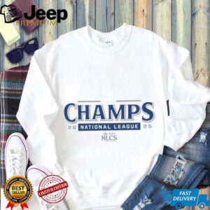Los Angeles Dodgers 2025 National League Champions Bloop Single Roster Baseball T Shirt