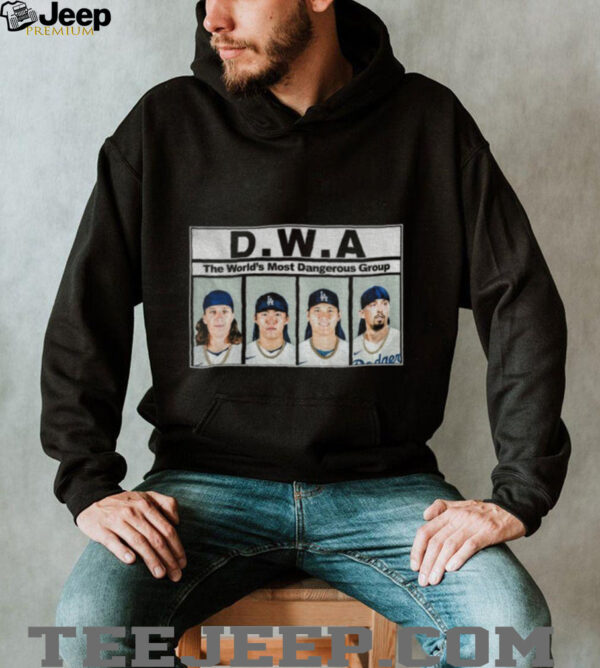 Los Angeles Dodgers DWA the world’s most dangerous group shirt