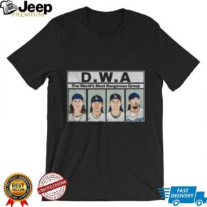 Los Angeles Dodgers DWA the world’s most dangerous group shirt