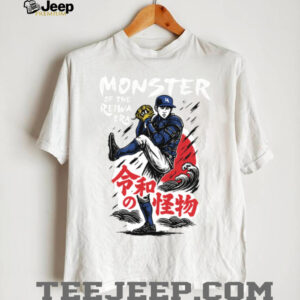 Los Angeles Dodgers Monster Of The Reiwa Era T Shirt