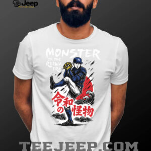 Los Angeles Dodgers Monster Of The Reiwa Era T Shirt