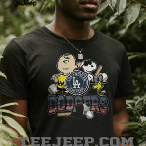 Los Angeles Dodgers x Peanuts 2025 T Shirt