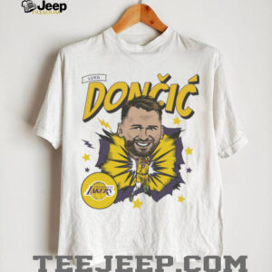 Los Angeles Lakers Luka Doncic Cartoon Shirt